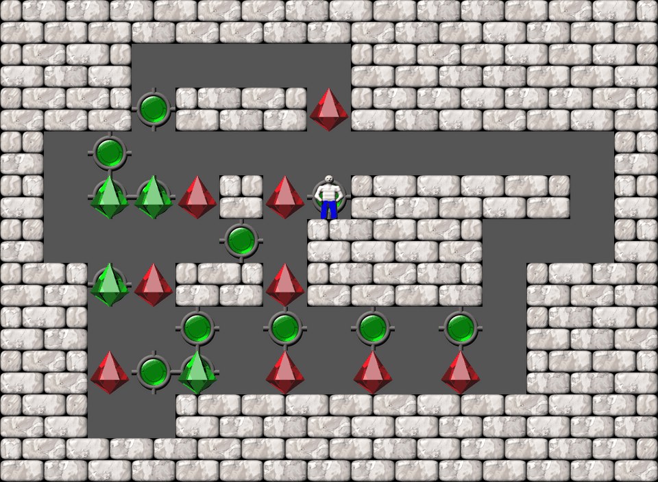 Sokoban More Bugs collections level 390